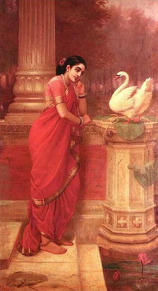 Representación de la princesa Damayanti