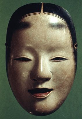 Máscara del teatro Noh japonés