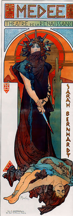 Mucha. Medea, 1898