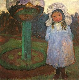 Modersohn. Jardín