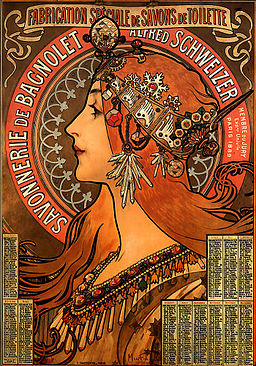 Mucha. Cartel, 1897