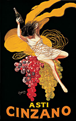 Cappiello. Cinzano, 1910