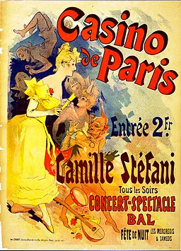 Chéret. Casino de París, 1891