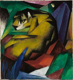 Franz Marc. El tigre