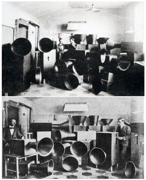 Luigi Russolo y sus intonarumori