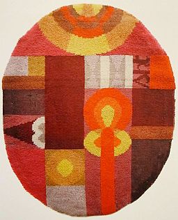 Sophie Taeuber-Arp. Composición oval, 1922