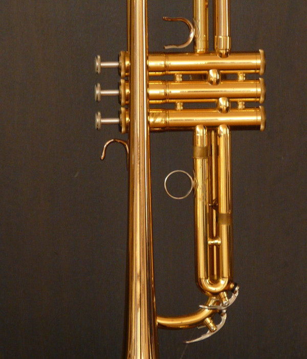 En la imagen puedes ver parte de una trompeta