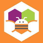 La imagen muestra el icono de la app AI Companion que es una abeja entre hexágonos de colores.