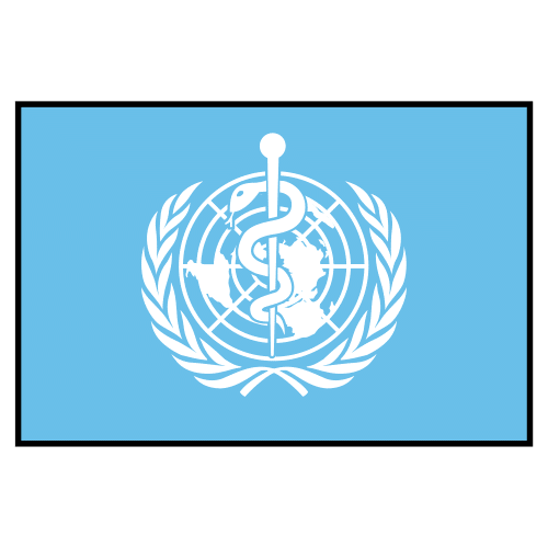 Imagen del logo de la Organización Mundial de la Salud (OMS)