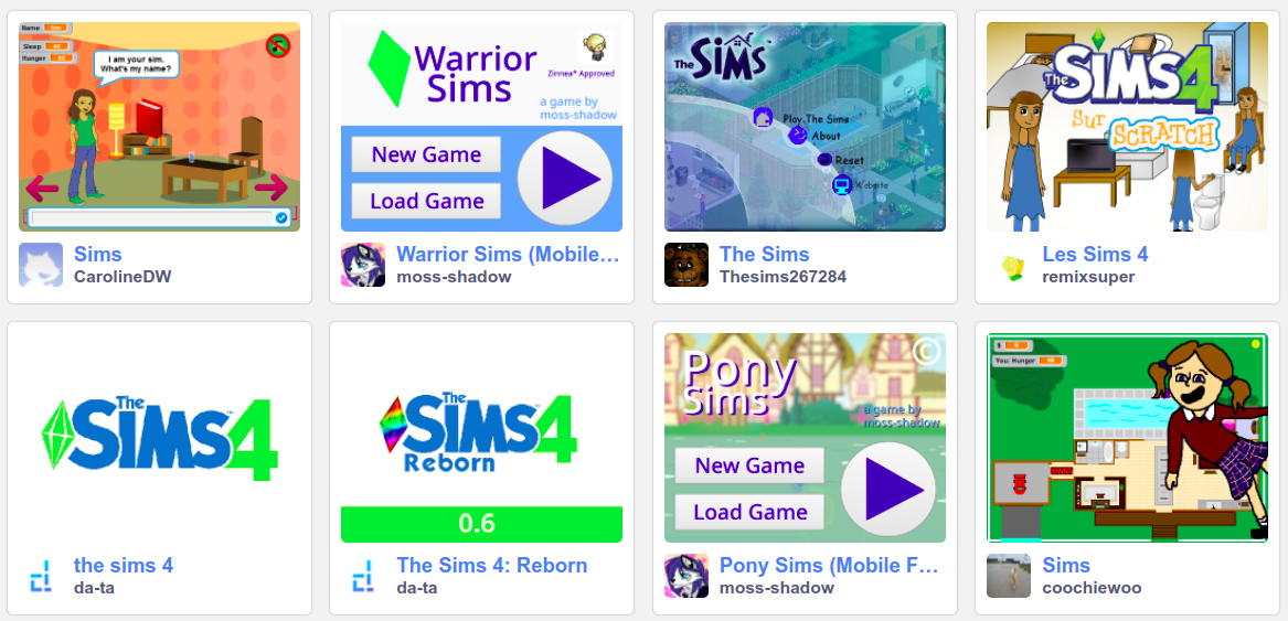 Imagen del videojuego Sims