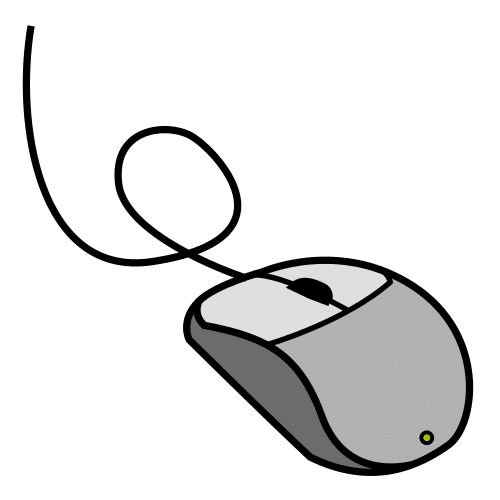 Imagen de un ratón de un ordenador