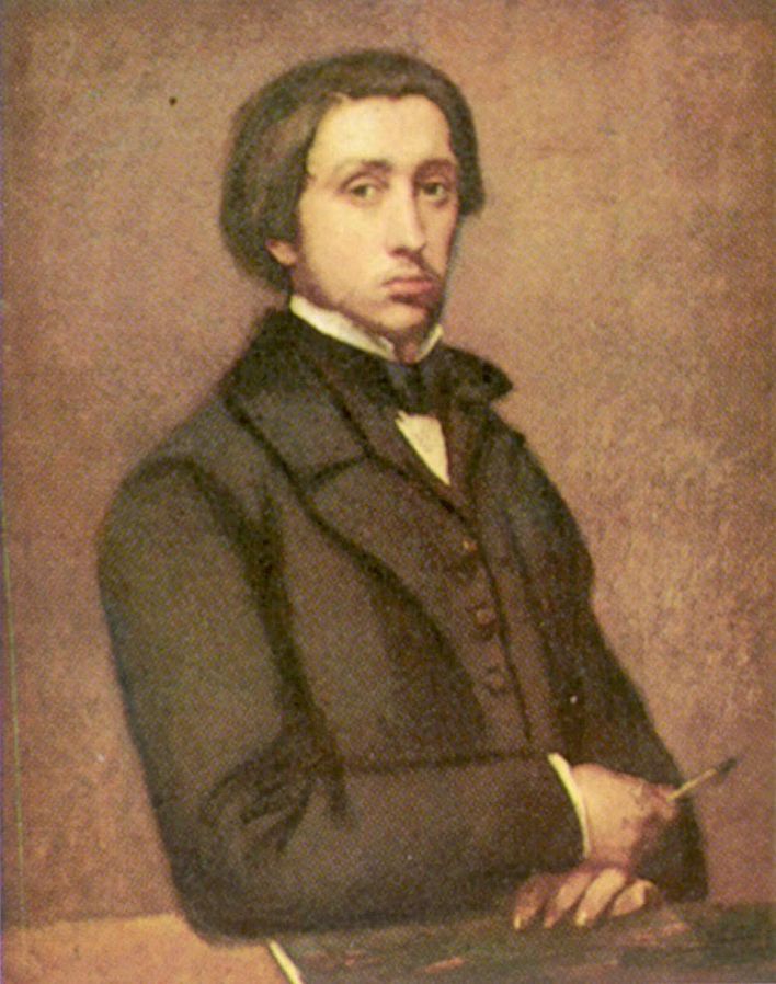 Autorretrato de Degas 1855