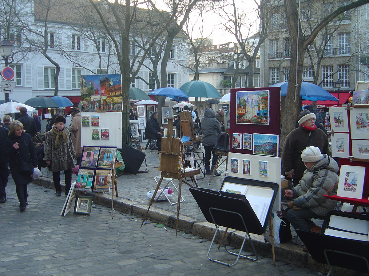 Place du Tertre. Montmartre, París