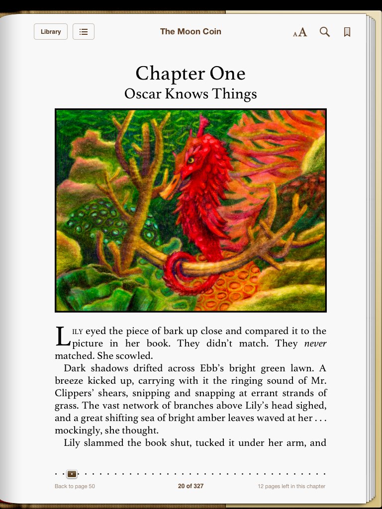 La imagen muestra el primer capítulo de un libro electrónico.