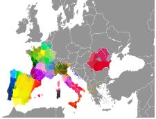 La imagen muestra el mapa de Europa donde distintos paises tienen distintos colores.