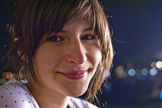 girl smiling