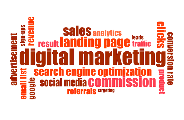 Publicidad digital, Mercadeo por internet y Márketing Letras: digital, marketing