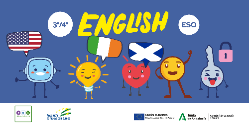 Portada para Inglés de 3º y 4º de la ESO