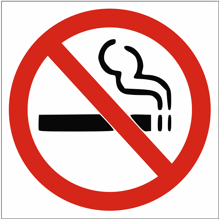 Diseño de señal de prohibido fumar