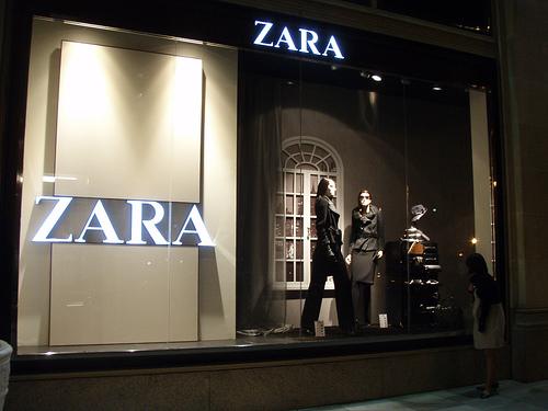 Tienda de la marca Zara