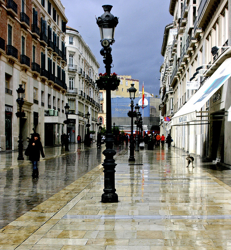Calle Larios en Málaga