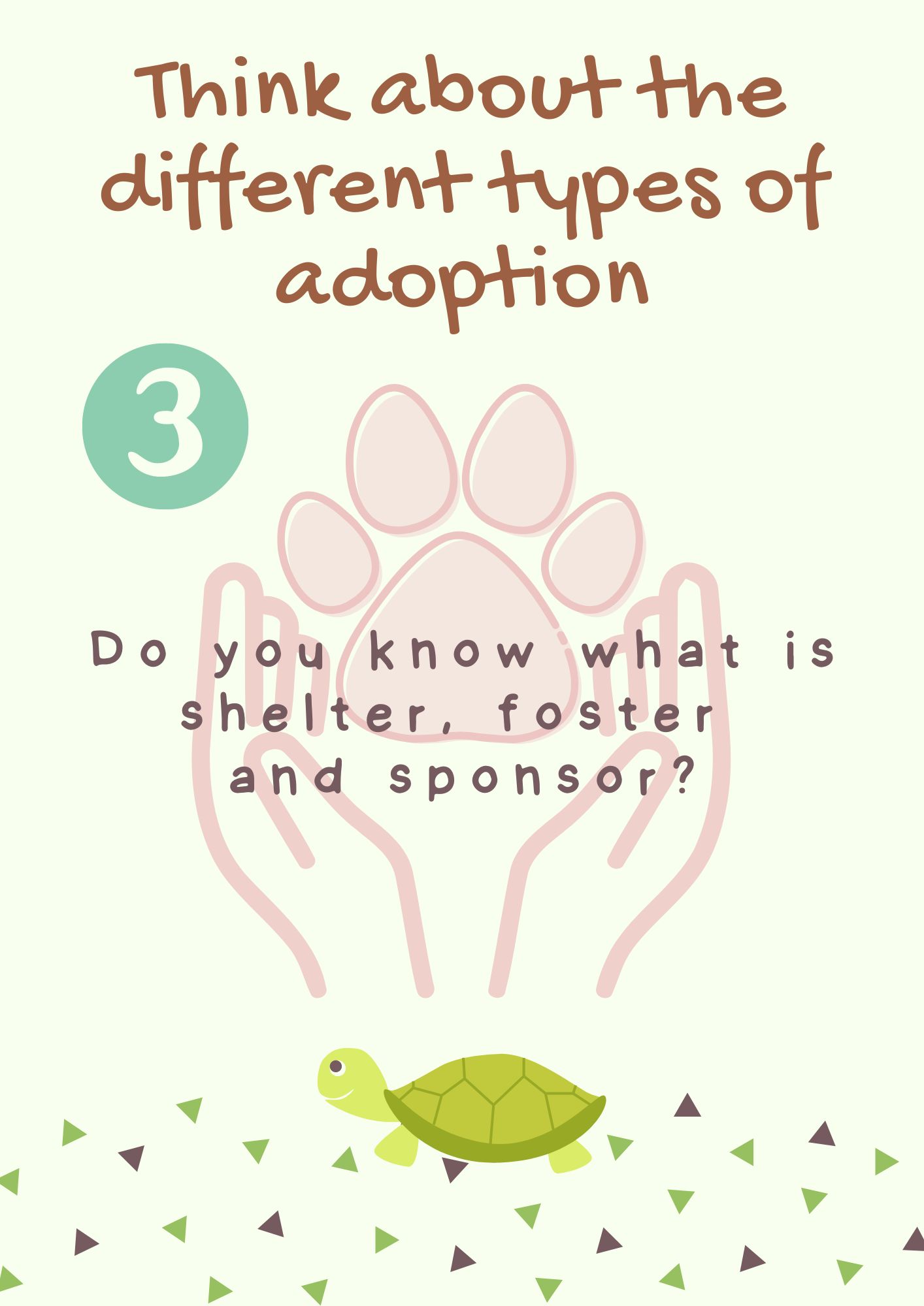 En la imagen puedes ver una infografía que te indica que pienses sobre los diferentes tipos de adopción