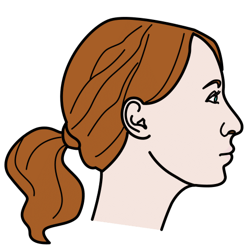 En la imagen aparece un pictograma que representa una mujer