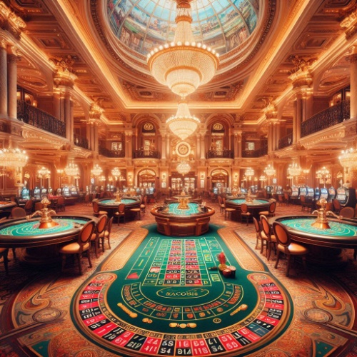 Recreación del Casino de Monte Carlo.