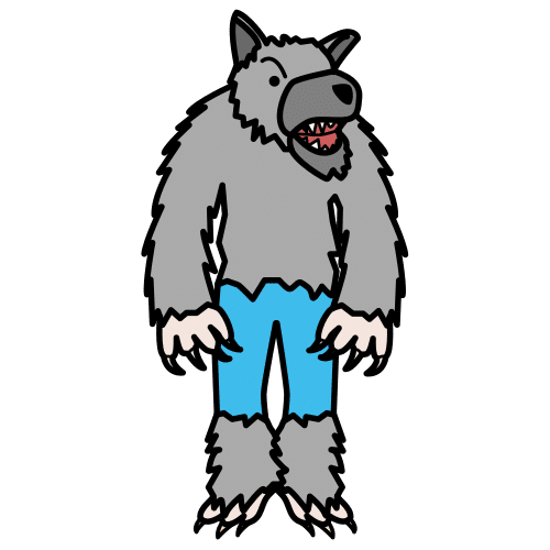 Werewolf La imagen muestra a un hombre lobo.