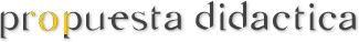 Propuesta didáctica