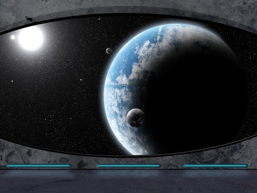 La Tierra, el Sol y la Luna