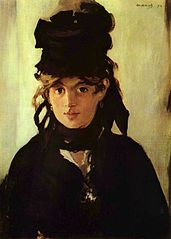 Manet. Retrato de Morisot, 1872