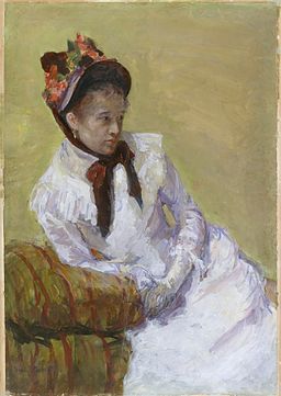 Mary Cassat, Autorretrato, 1878