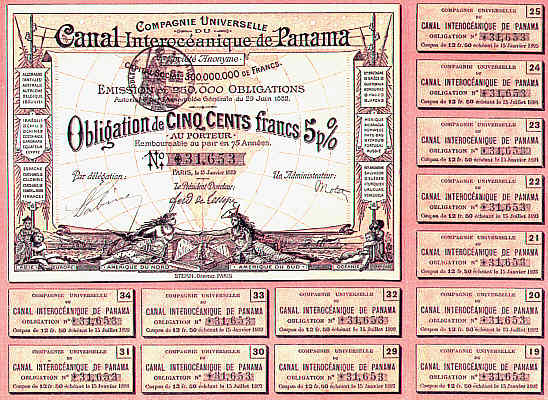 Obligaciones para la financiación del Canal de Panamá