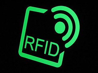 Imagen del logotipo de la tecnología RFID