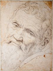Daniel de Volterra. Retrato de Miguel Ángel