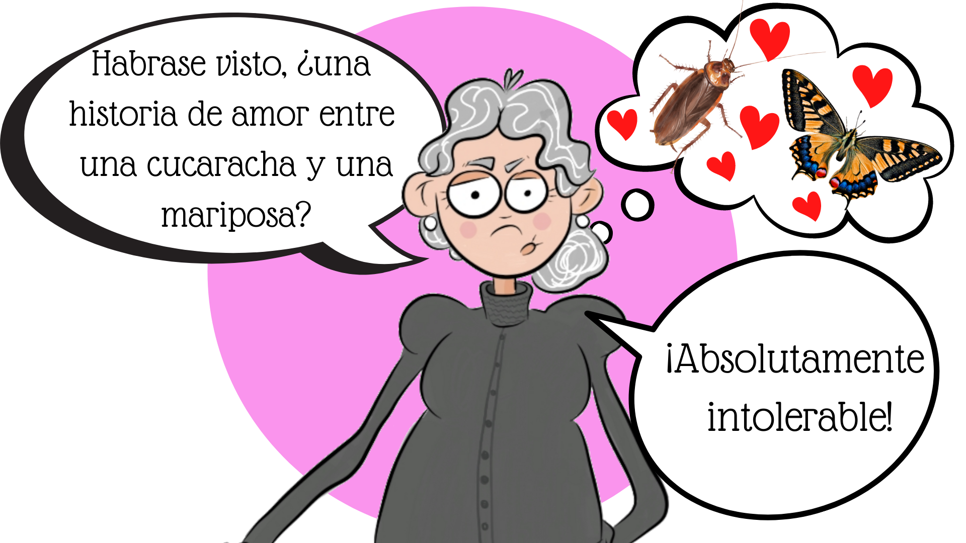 Bernarda hablando de sus cosas