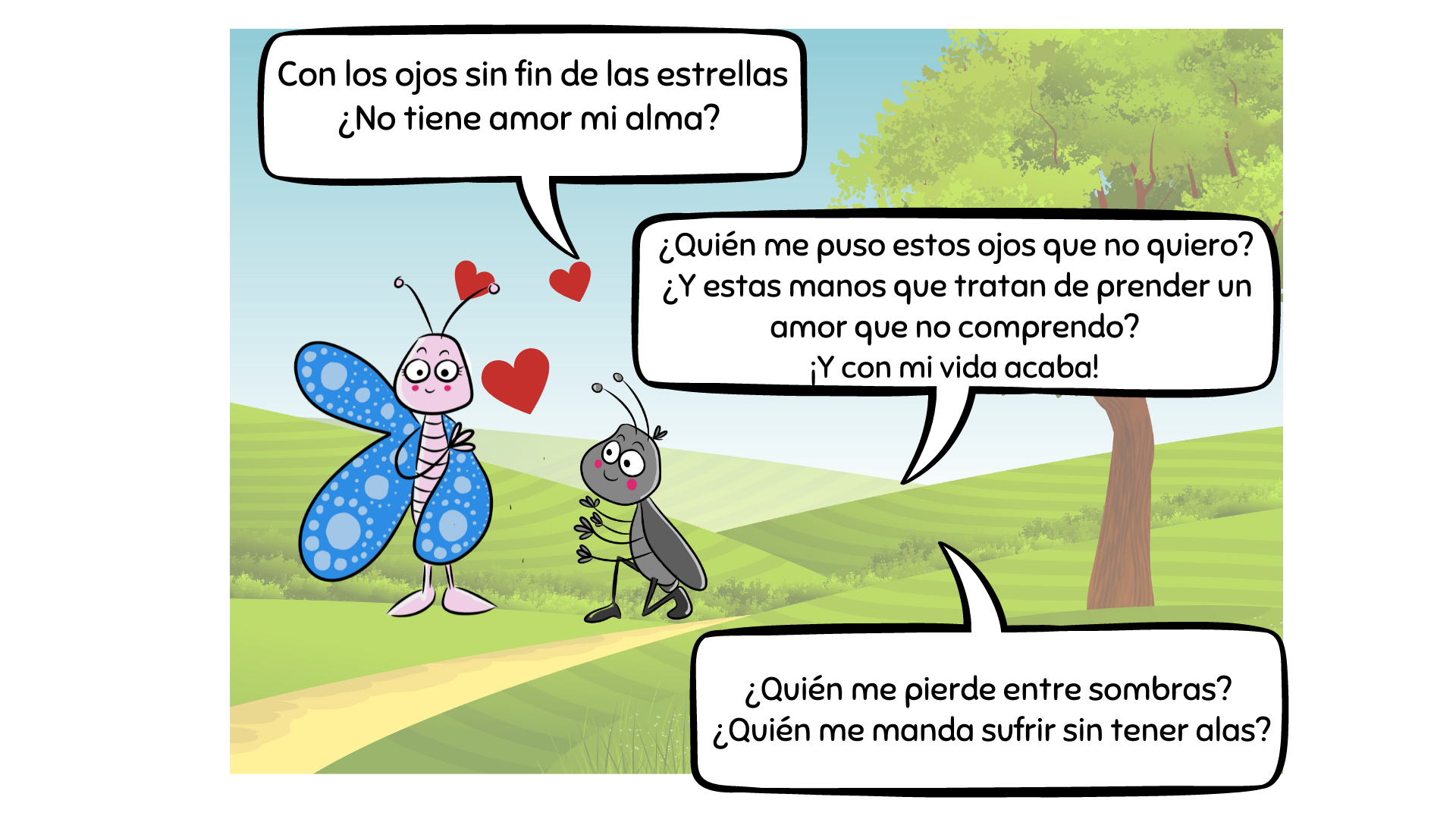 Curianito declarándose una vez mas de rodillas
