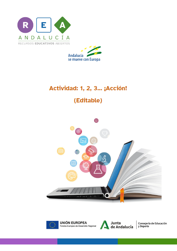 Acceso a Ficha actividad: 1, 2, 3 ¡Acción! (Editable)