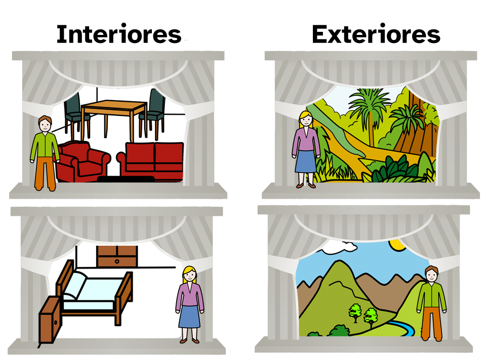 Diferentes tipos de decorados