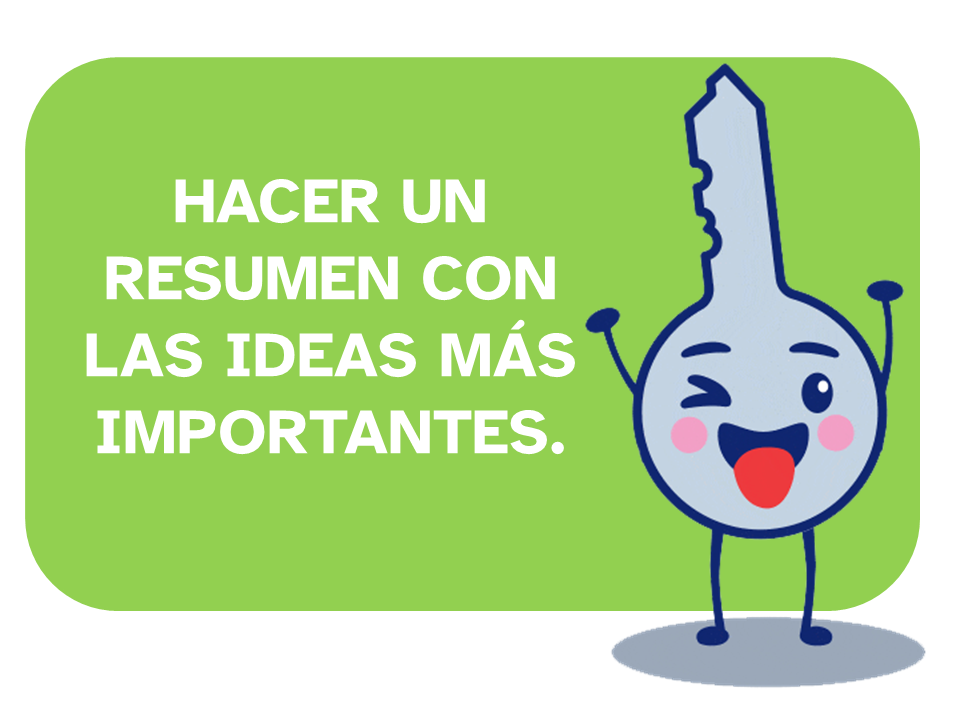 Resumen de las ideas más importantes