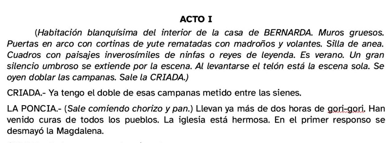 Una imagen con un texto que muestra acotaciones