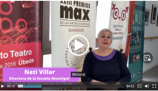 Vídeo de elaboración propia en el que Nati Villar explica el teatro foro