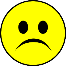 Emoticono triste