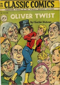 Portada de Classic Comics