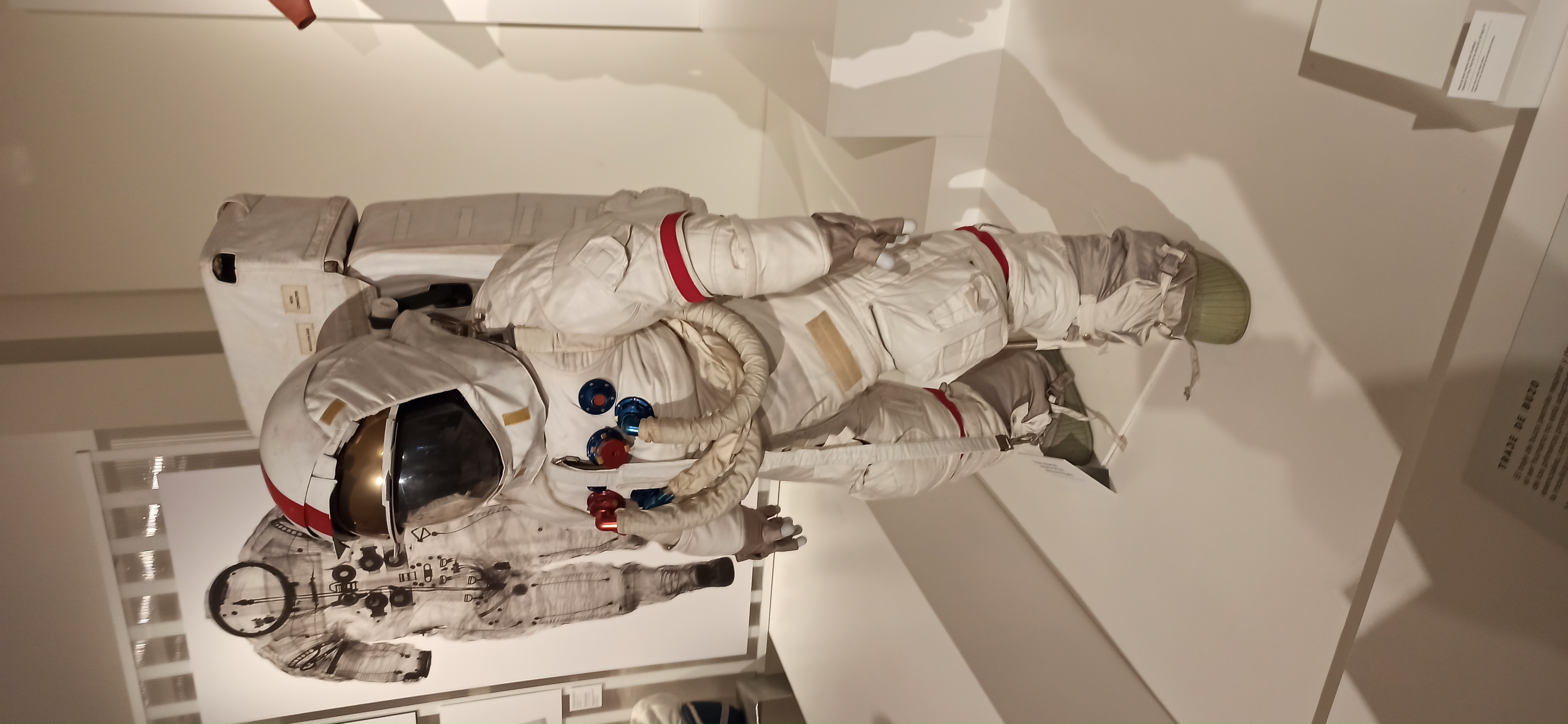 Se muestra una imagen de un astronauta
