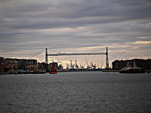 Puente colgante de Guetxo
