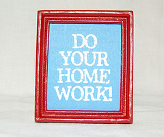 Do your homework picture