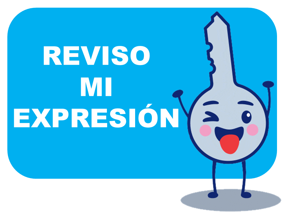 Reviso mi expresión