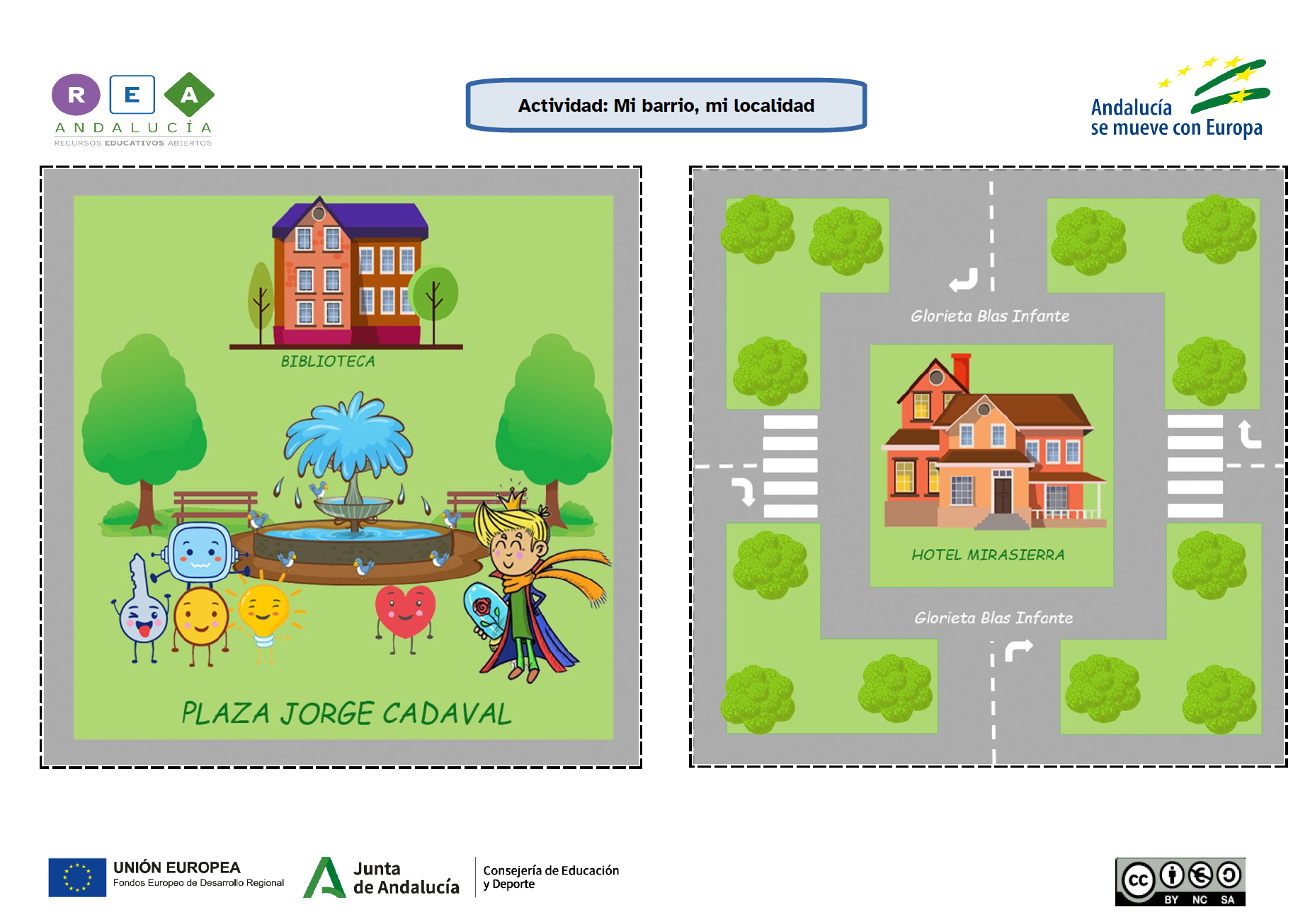 ficha: Mi barrio, mi localidad